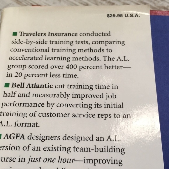 𝅺THE Accelerated Learning Handbook Hardcover by Dave Meier 2000 - Picture 3 of 10